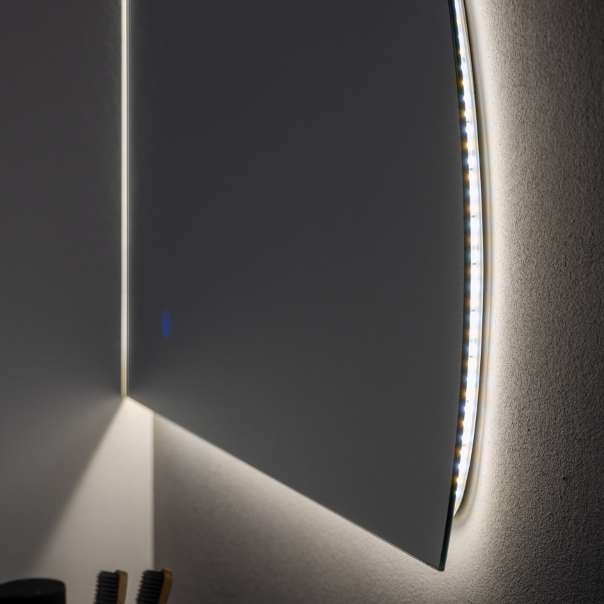 Brilagi - LED Koupelnové zrcadlo QUARTIERE LED/18W/230V 50x55 cm IP44 CRI 90 stmívatelné + CCT