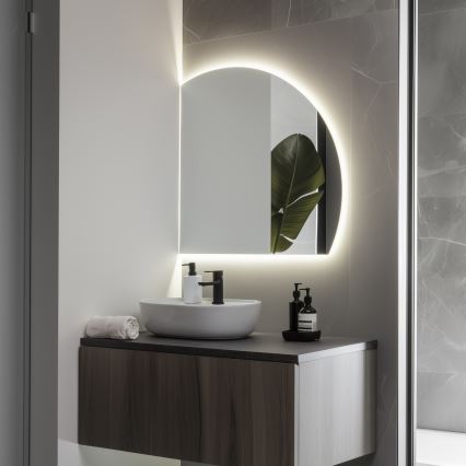 Brilagi - LED Koupelnové zrcadlo QUARTIERE LED/25W/230V 70x75 cm IP44 CRI 90 stmívatelné + CCT