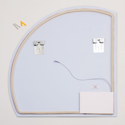 Brilagi - LED Koupelnové zrcadlo QUARTIERE LED/25W/230V 70x75 cm IP44 CRI 90 stmívatelné + CCT