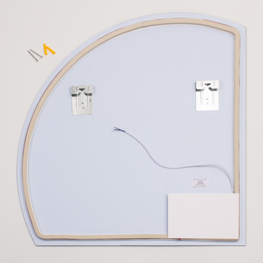 Brilagi - LED Koupelnové zrcadlo QUARTIERE LED/25W/230V 70x75 cm IP44 CRI 90 stmívatelné + CCT