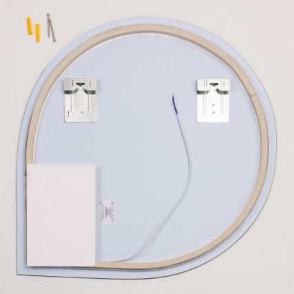 Brilagi - LED Koupelnové zrcadlo RICADI LED/19W/230V 60x60 cm IP44 CRI 90 stmívatelné + CCT