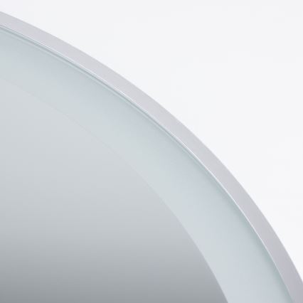 Brilagi - LED Koupelnové zrcadlo TORINO LED/19W/230V pr. 60 cm stříbrná IP44 CRI 90 stmívatelné + CCT