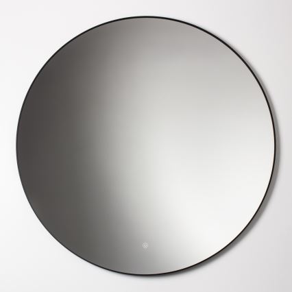 Brilagi - LED Koupelnové zrcadlo VENA BLACK LED/32W/230V pr. 100 cm IP44 CRI 90 stmívatelné + CCT