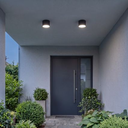 BRILAGI - LED Koupelnové bodové svítidlo SMOOTH 1xGX53/15W/230V 60x82 mm černá IP54