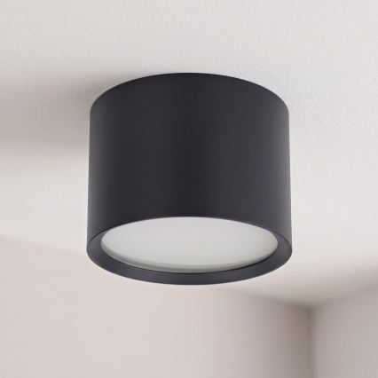 BRILAGI - LED Koupelnové bodové svítidlo SMOOTH 1xGX53/15W/230V 60x82 mm černá IP54