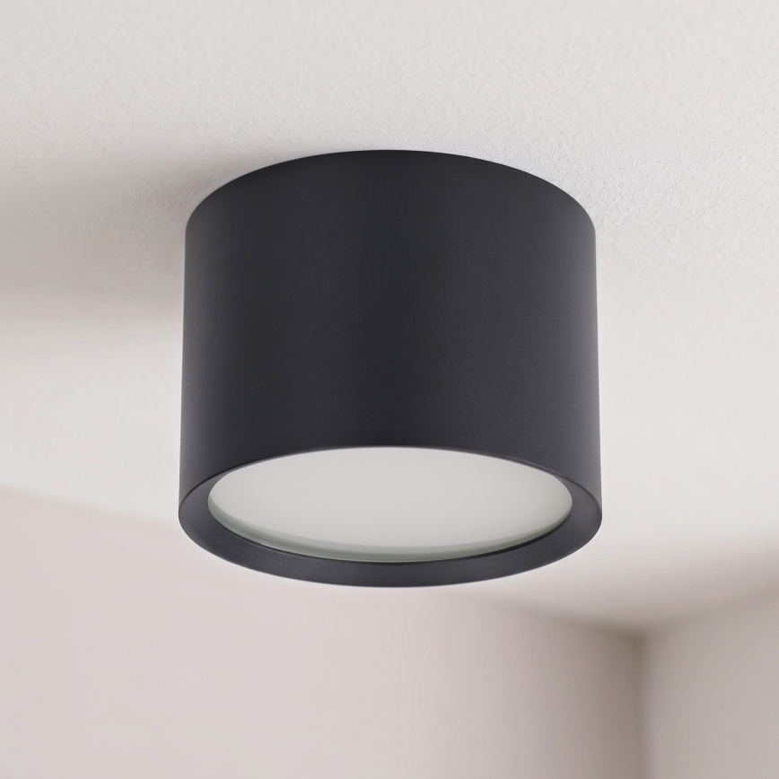 BRILAGI - LED Koupelnové bodové svítidlo SMOOTH 1xGX53/15W/230V 60x82 mm černá IP54