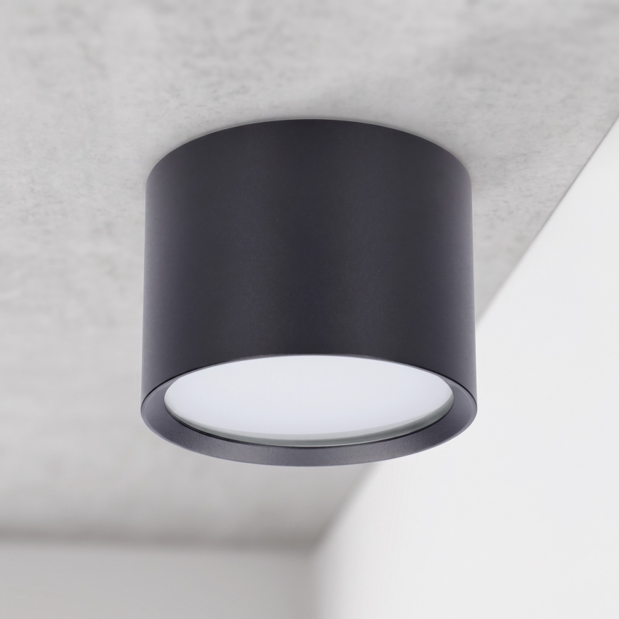 BRILAGI - LED Koupelnové bodové svítidlo SMOOTH 1xGX53/15W/230V 60x82 mm černá IP54