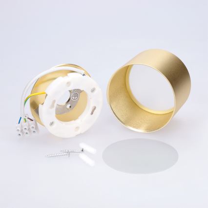 BRILAGI - LED Koupelnové bodové svítidlo SMOOTH 1xGX53/15W/230V 60x82 mm zlatá IP54