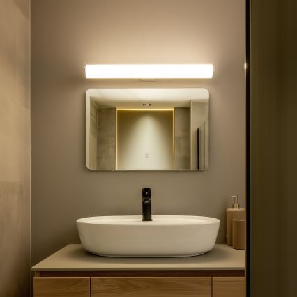 Brilagi - LED Koupelnové osvětlení zrcadla TUBE LED/15W/230V 3000/4000/6500K IP44 lesklý chrom