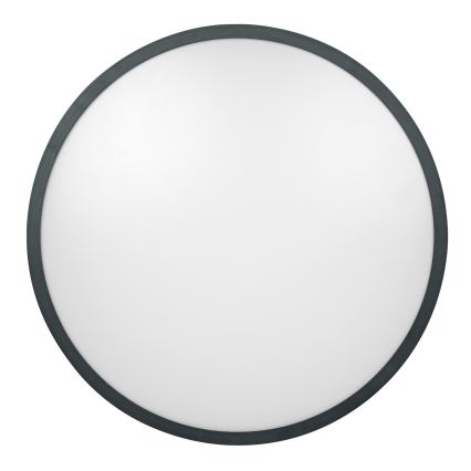 Brilagi - LED Koupelnové stropní svítidlo se senzorem ZENNA LED/18W/230V pr. 29,5 cm IP44 antracit + dálkové ovládání