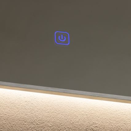 Brilagi - LED Koupelnové zrcadlo DESIO LED/20W/230V 40x60 cm stříbrná IP44 CRI 90 stmívatelné + CCT