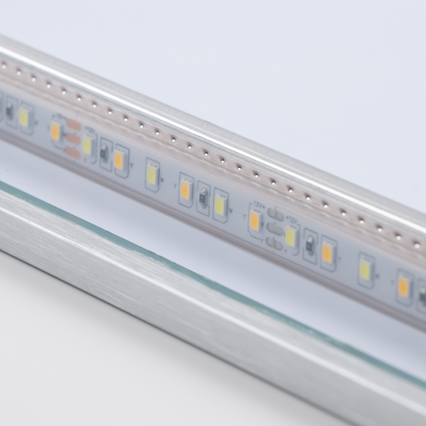 Brilagi - LED Koupelnové zrcadlo DESIO LED/30W/230V 60x90 cm stříbrná IP44 CRI 90 stmívatelné + CCT