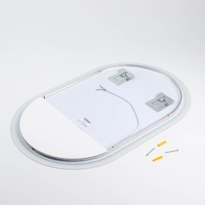Brilagi - LED Koupelnové zrcadlo LECCO LED/25W/230V 50x80 cm IP44 CRI 90 stmívatelné + CCT