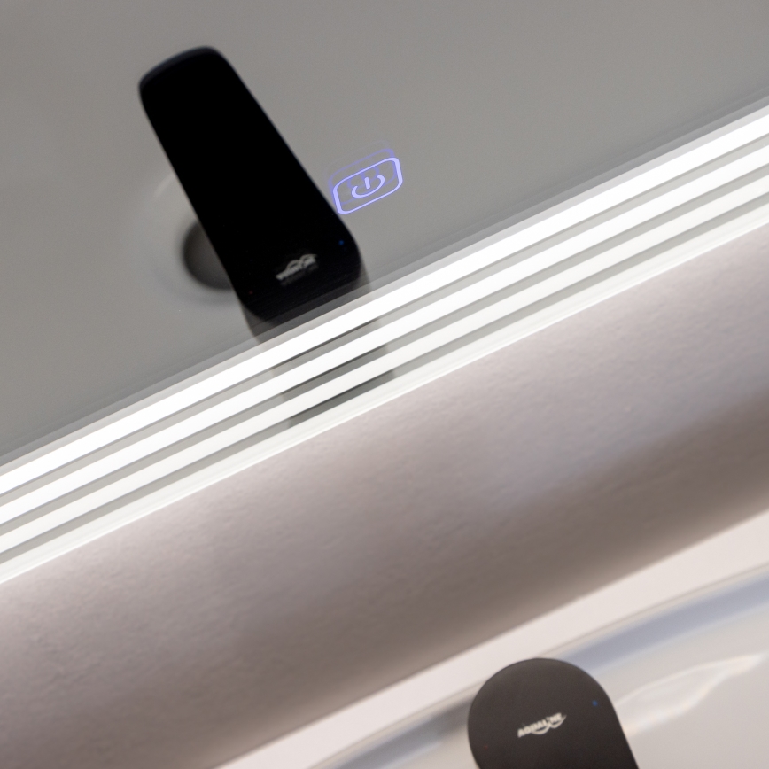 Brilagi - LED Koupelnové zrcadlo MELZO LED/30W/230V 60x90 cm IP44 CRI 90 stmívatelné + CCT