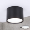 BRILAGI - LED Koupelnové bodové svítidlo SMOOTH 1xGX53/15W/230V 60x82 mm černá IP54