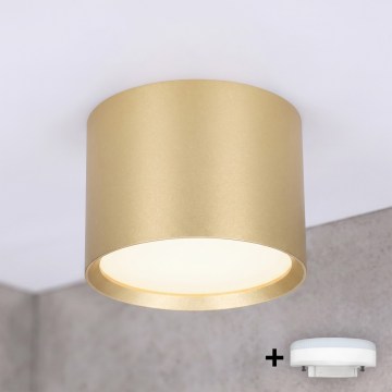 BRILAGI - LED Koupelnové bodové svítidlo SMOOTH 1xGX53/15W/230V 60x82 mm zlatá IP54