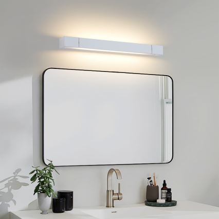 Brilagi - LED Koupelnové osvětlení zrcadla AQUA LINE LED/12W/230V 45 cm IP44 matný chrom CRI 90