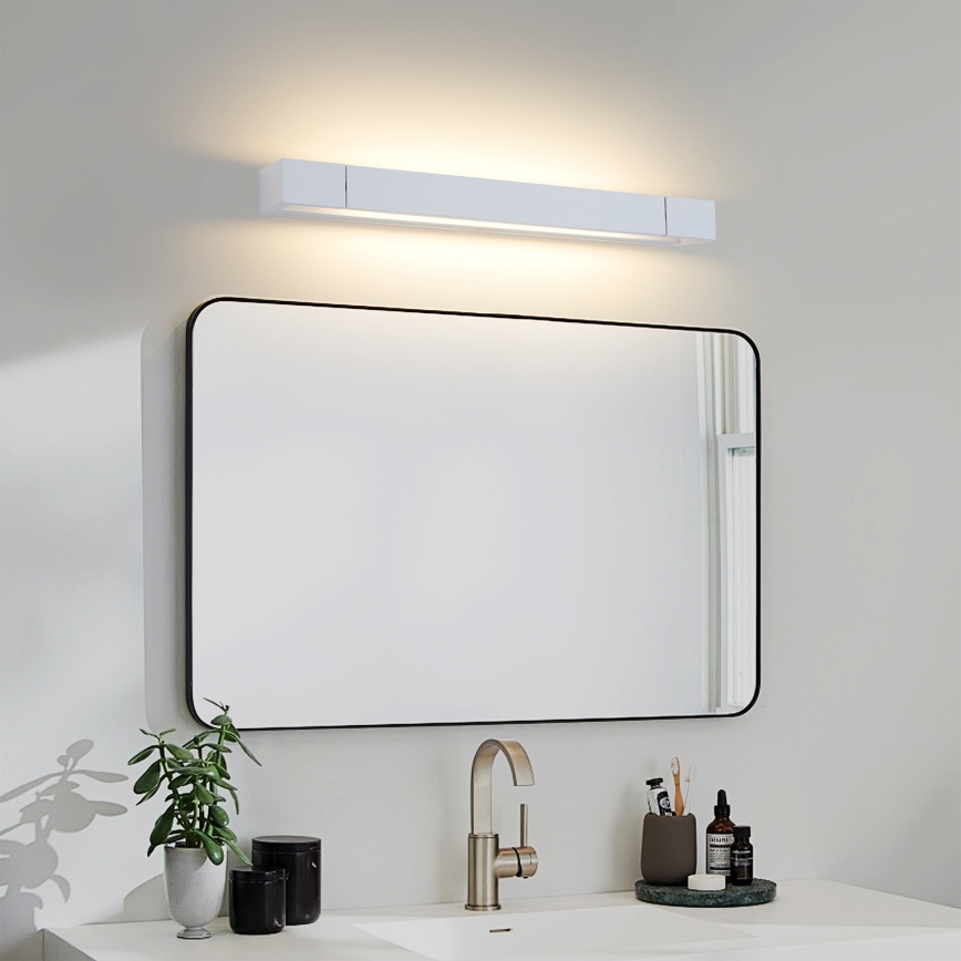 Brilagi - LED Koupelnové osvětlení zrcadla AQUA LINE LED/12W/230V 45 cm IP44 matný chrom CRI 90
