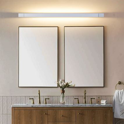 Brilagi - LED Koupelnové osvětlení zrcadla AQUA LINE LED/36W/230V 120 cm IP44 matný chrom CRI 90