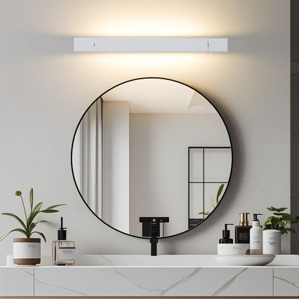 Brilagi - LED Koupelnové osvětlení zrcadla AQUA LINE LED/12W/230V 45 cm IP44 bílá CRI 90