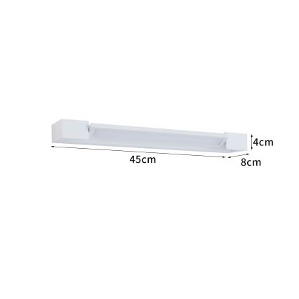 Brilagi - LED Koupelnové osvětlení zrcadla AQUA LINE LED/12W/230V 45 cm IP44 bílá