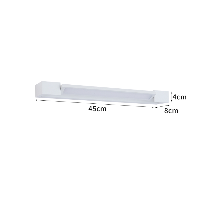 Brilagi - LED Koupelnové osvětlení zrcadla AQUA LINE LED/12W/230V 45 cm IP44 bílá