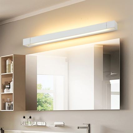 Brilagi - LED Koupelnové osvětlení zrcadla AQUA LINE LED/18W/230V 60 cm IP44 bílá CRI 90