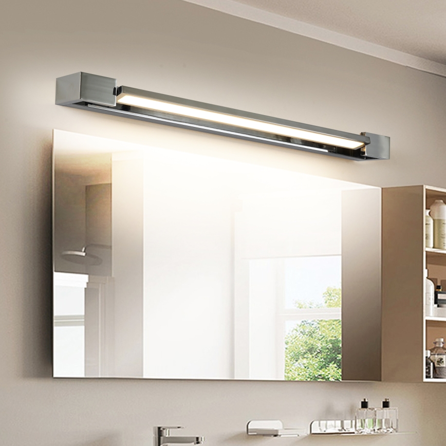 Brilagi - LED Koupelnové osvětlení zrcadla AQUA LINE LED/18W/230V 60 cm IP44 lesklý chrom
