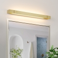 Brilagi - LED Koupelnové osvětlení zrcadla AQUA LINE LED/18W/230V 60 cm IP44 zlatá