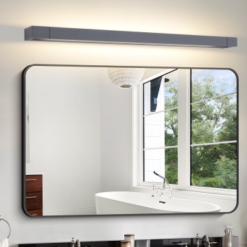 Brilagi - LED Koupelnové osvětlení zrcadla AQUA LINE LED/24W/230V 90 cm IP44 antracit CRI 90