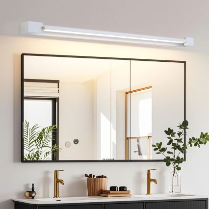 Brilagi - LED Koupelnové osvětlení zrcadla AQUA LINE LED/24W/230V 90 cm IP44 bílá CRI 90