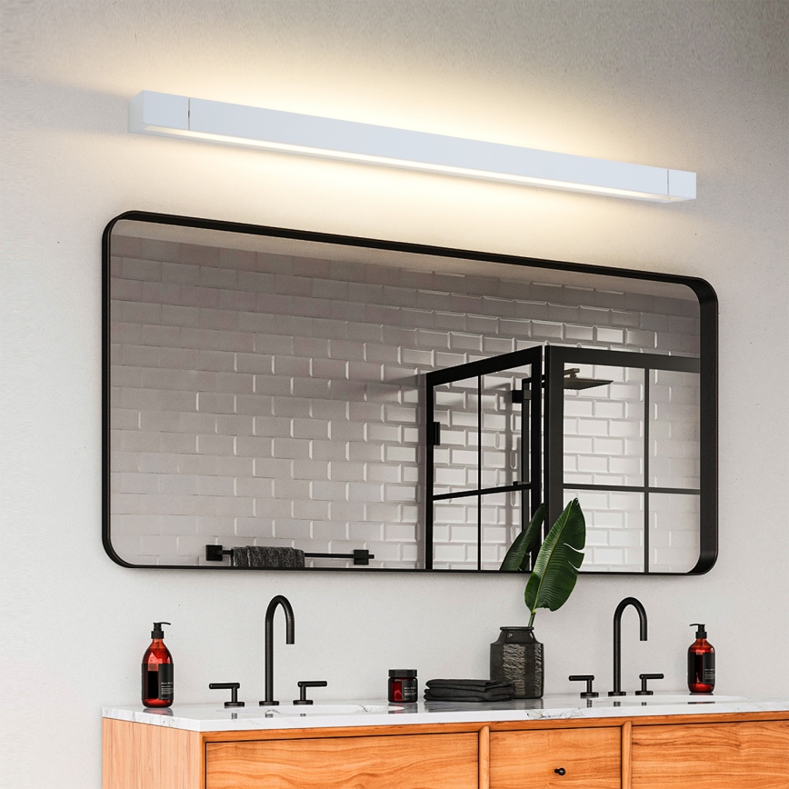 Brilagi - LED Koupelnové osvětlení zrcadla AQUA LINE LED/24W/230V 90 cm IP44 bílá CRI 90