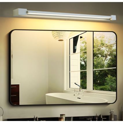 Brilagi - LED Koupelnové osvětlení zrcadla AQUA LINE LED/24W/230V 90 cm IP44 bílá CRI 90
