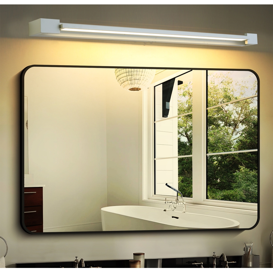 Brilagi - LED Koupelnové osvětlení zrcadla AQUA LINE LED/24W/230V 90 cm IP44 bílá CRI 90