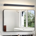 Brilagi - LED Koupelnové osvětlení zrcadla AQUA LINE LED/24W/230V 90 cm IP44 černá