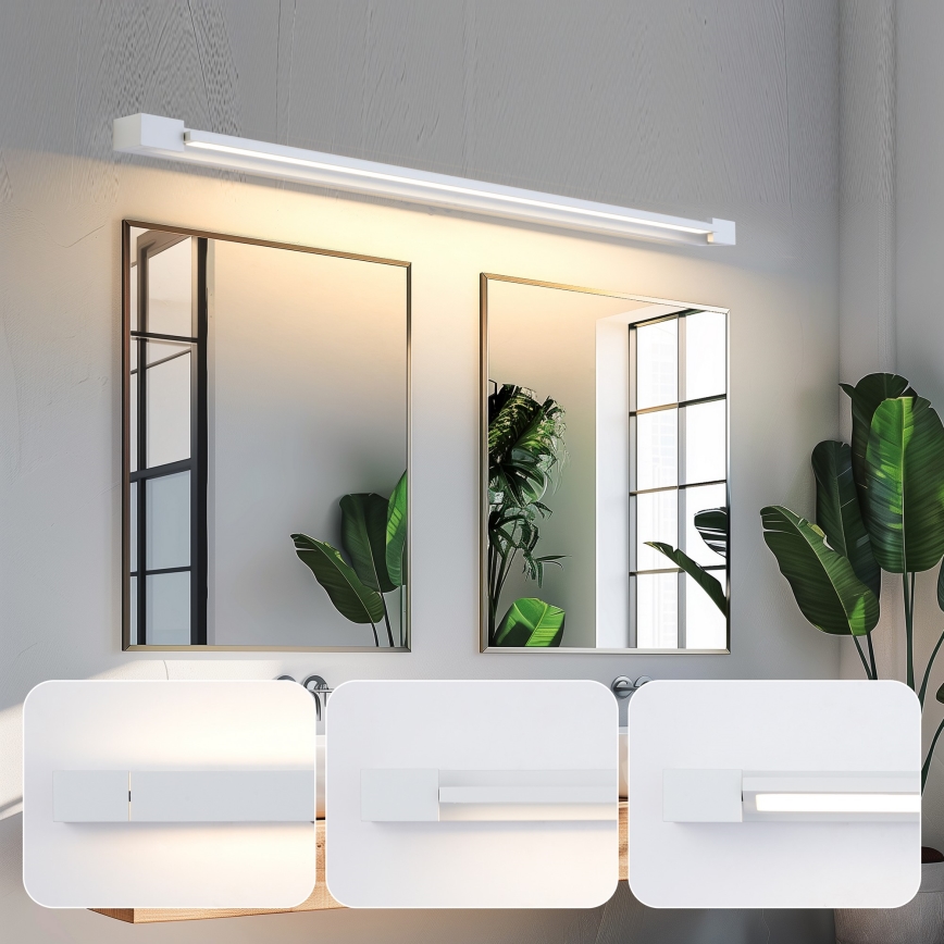 Brilagi - LED Koupelnové osvětlení zrcadla AQUA LINE LED/36W/230V 120 cm IP44 bílá CRI 90