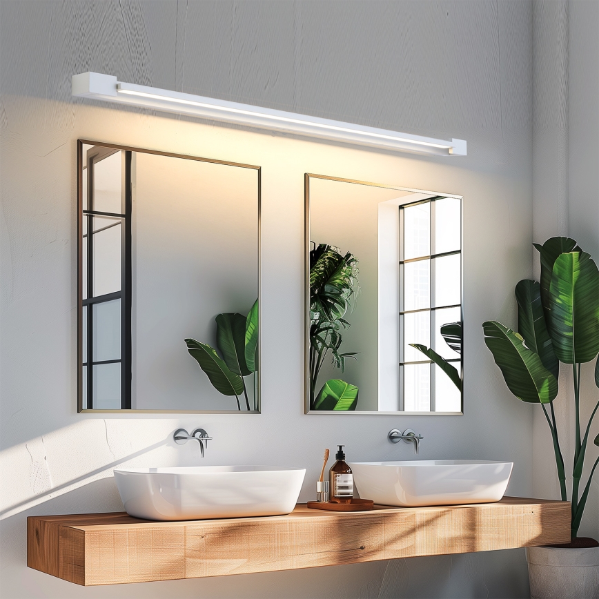 Brilagi - LED Koupelnové osvětlení zrcadla AQUA LINE LED/36W/230V 120 cm IP44 bílá CRI 90