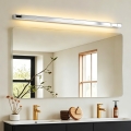 Brilagi - LED Koupelnové osvětlení zrcadla AQUA LINE LED/36W/230V 120 cm IP44 lesklý chrom CRI 90