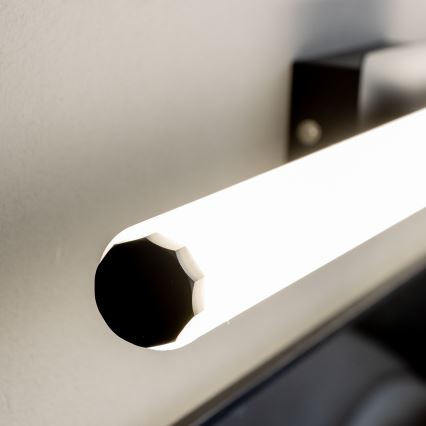 Brilagi - LED Koupelnové osvětlení zrcadla DIANA LED/10W/230V 60 cm IP44 černá