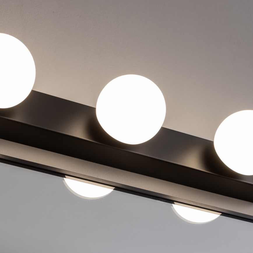 Brilagi - LED Koupelnové osvětlení zrcadla HOLLYWOOD 3xLED/3W/230V 39 cm IP44 černá