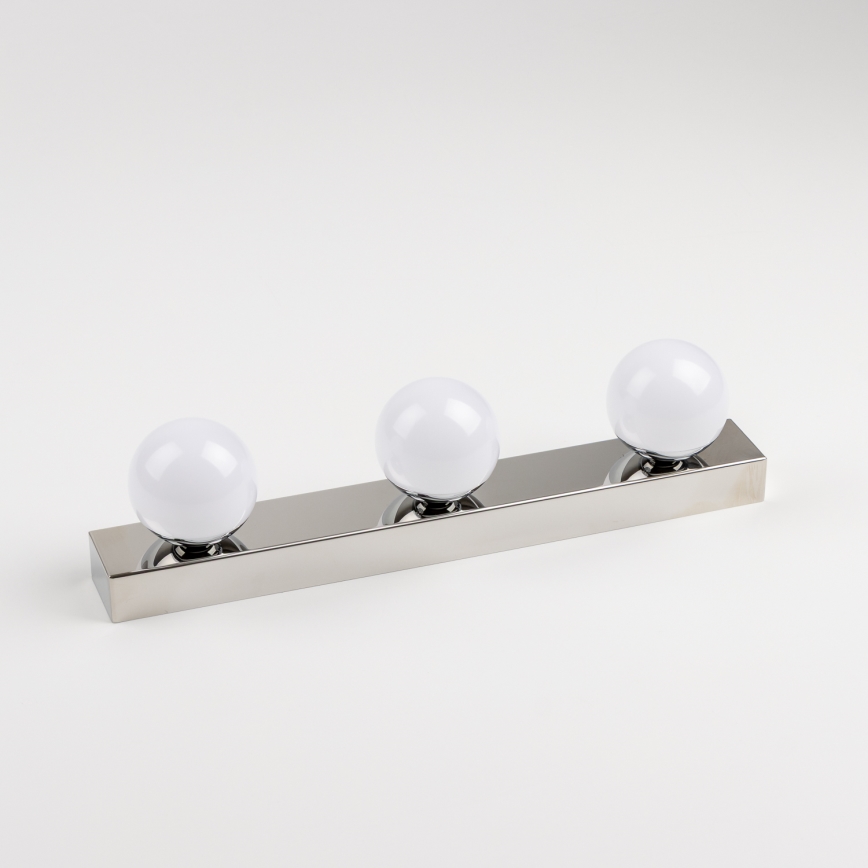 Brilagi - LED Koupelnové osvětlení zrcadla HOLLYWOOD 3xLED/3W/230V 39 cm IP44 lesklý chrom