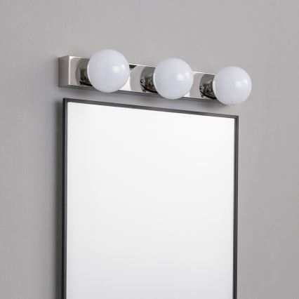 Brilagi - LED Koupelnové osvětlení zrcadla HOLLYWOOD 3xLED/3W/230V 39 cm IP44 lesklý chrom