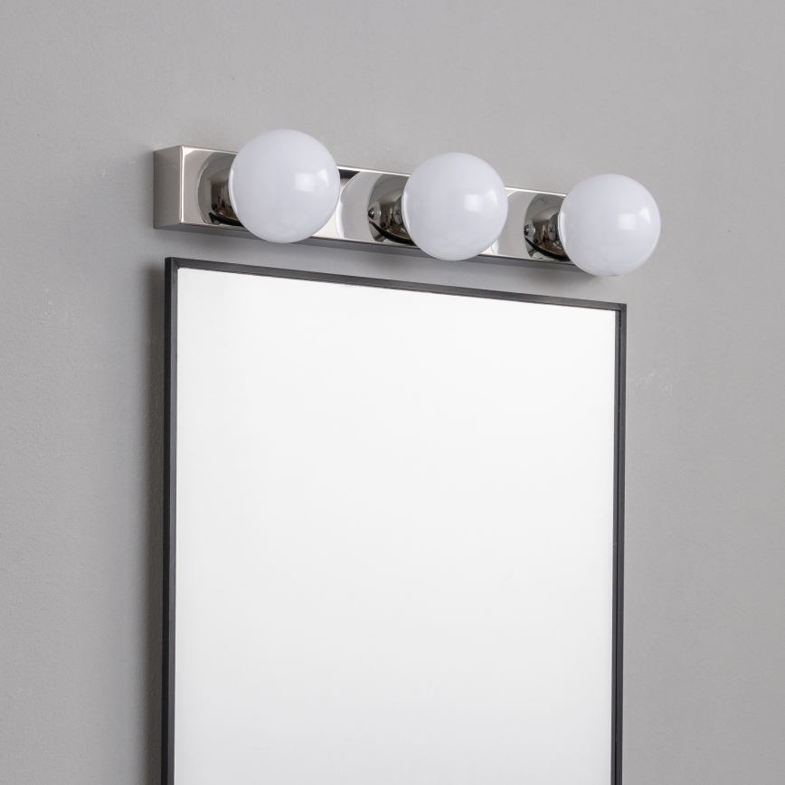 Brilagi - LED Koupelnové osvětlení zrcadla HOLLYWOOD 3xLED/3W/230V 39 cm IP44 lesklý chrom