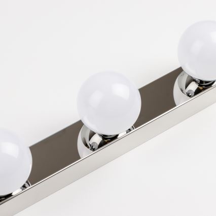 Brilagi - LED Koupelnové osvětlení zrcadla HOLLYWOOD 3xLED/3W/230V 39 cm IP44 lesklý chrom