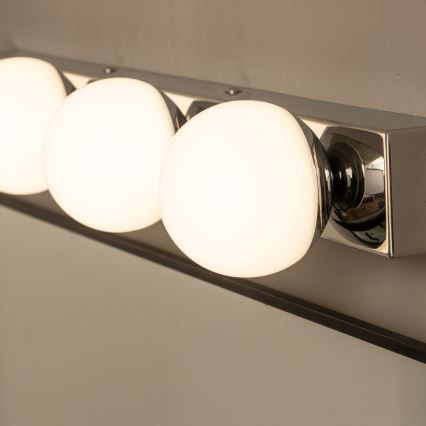 Brilagi - LED Koupelnové osvětlení zrcadla HOLLYWOOD 4xLED/3W/230V 53 cm IP44 lesklý chrom