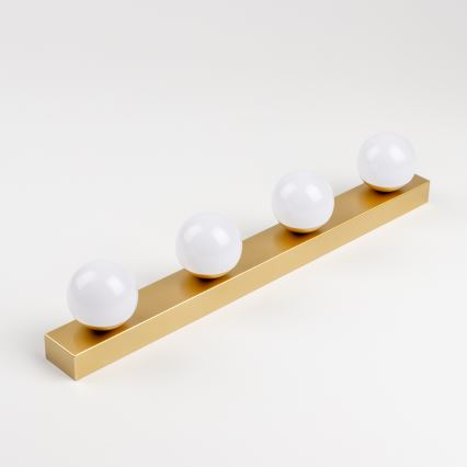 Brilagi - LED Koupelnové osvětlení zrcadla HOLLYWOOD 4xLED/3W/230V 53 cm IP44 zlatá