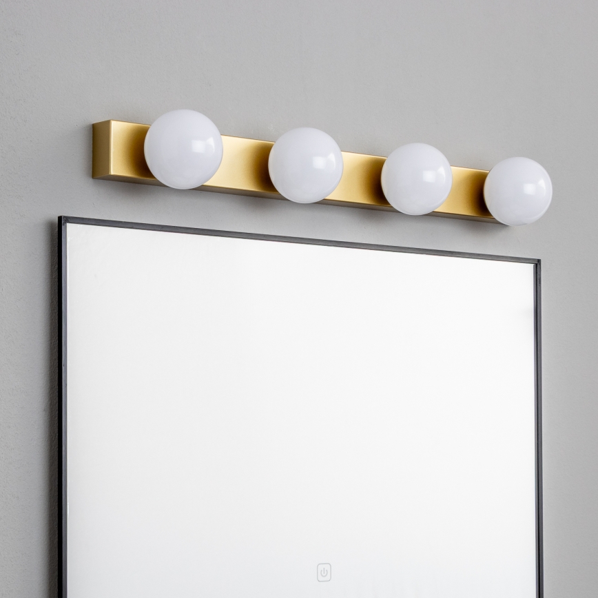 Brilagi - LED Koupelnové osvětlení zrcadla HOLLYWOOD 4xLED/3W/230V 53 cm IP44 zlatá