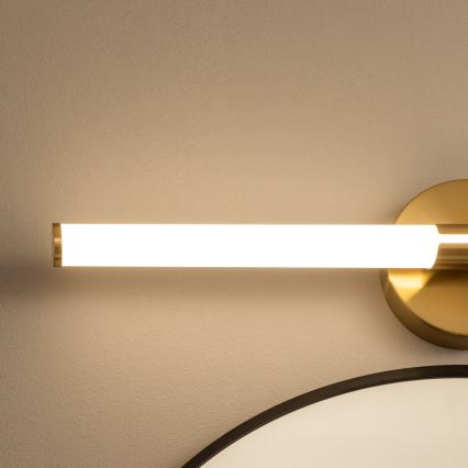 Brilagi - LED Koupelnové osvětlení zrcadla LARA LED/10W/230V 60 cm IP44 zlatá