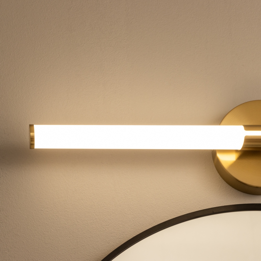 Brilagi - LED Koupelnové osvětlení zrcadla LARA LED/10W/230V 60 cm IP44 zlatá