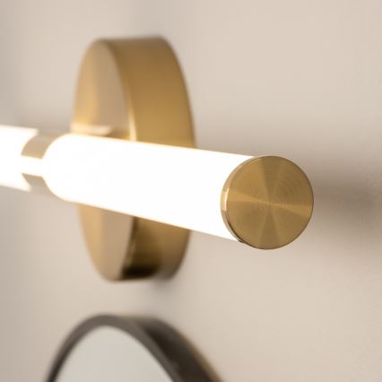 Brilagi - LED Koupelnové osvětlení zrcadla LARA LED/10W/230V 60 cm IP44 zlatá